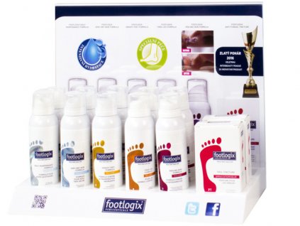 Footlogix Counter Display (B) - 12 produktů