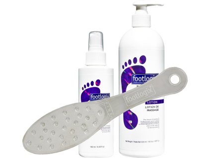 Footlogix 3 ks za cenu 1 ks: Callus Softener (18) + Stainless Steel File + Massage Formula (19)