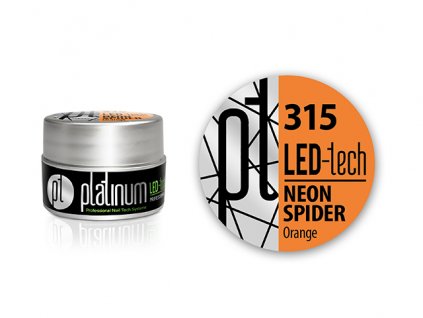 Platinum Neon New Spider Gel - Orange