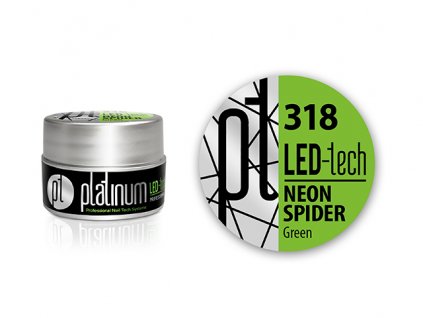 Platinum Neon New Spider Gel - Green