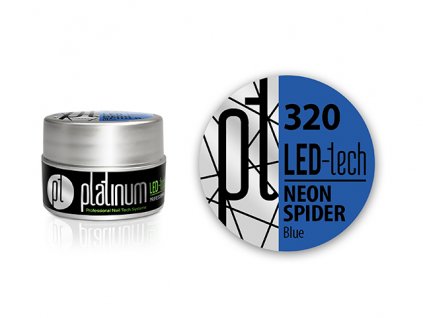 Platinum Neon New Spider Gel - Blue