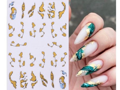 modelaznehtu.cz Nail Stickers - Colorful Abstract 6