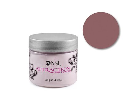 NSI Attraction akrylový pudr 40 g - Dark Rose