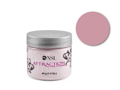 NSI Attraction akrylový pudr 40 g - Dusty Pink