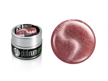 Platinum BOOSTER Color Gel - Cat Eye Diamond Ruby (136)
