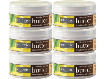 Sada dárků CUCCIO - 6x Butter White Limeta and Aloe Vera