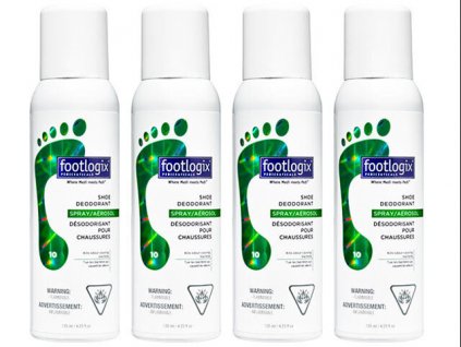 Footlogix Sada dárků FOOTLOGIX - 4x125ml Shoe Deodorant (10)