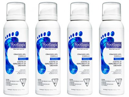 Footlogix Sada dárků FOOTLOGIX - 4x125ml Cracked Heel Formula (3+)