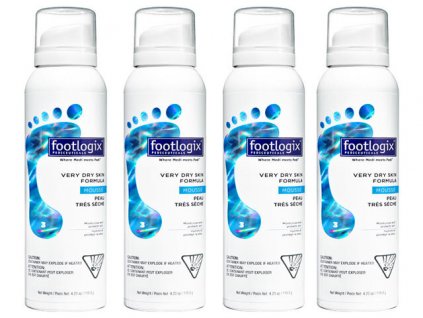 Footlogix Sada dárků FOOTLOGIX - 4x125ml Very Dry Skin Formula (3)