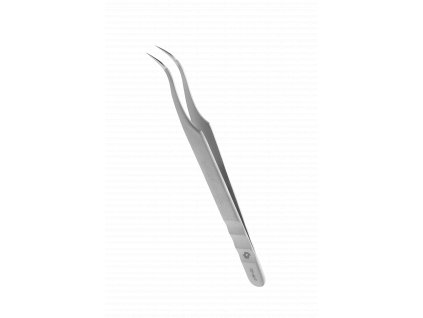 Staleks Profesionální pinzeta na řasy EXPERT - zakřivená, typ 2 (TE-41/1)