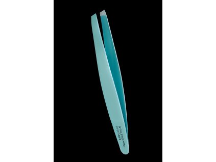 Staleks Profesionální pinzeta na obočí EXPERT - compact long, modrá TE-65/4