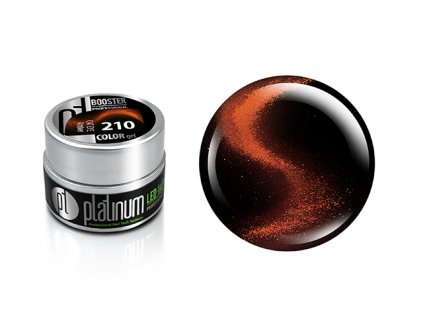 Platinum BOOSTER Color Gel - Cat Eye Crystal - Amber (210)