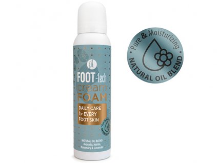 Platinum FOOT-tech Cream Foam - Daily Care for every foot skin