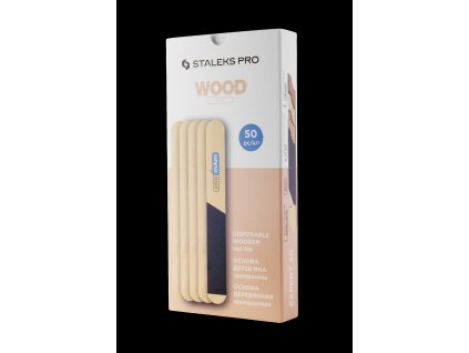 Staleks Jednorázová dřevěná základna EXPERT 20 -50 ks (WBE-20)