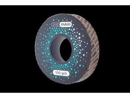 Staleks Jednorázová modrá brusná páska papmAm EXCLUSIVE (bez pouzdra), hrubost 100 (ATSClux-100)