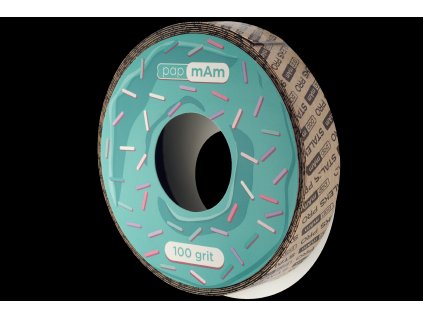 Staleks Jednorázová bílá brusná páska papmAm EXPERT (bez pouzdra), hrubost 100 (ATSC-100w)