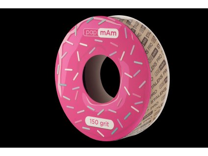 Staleks Jednorázová bílá brusná páska papmAm EXPERT (bez pouzdra), hrubost 150 (ATSC-150w)