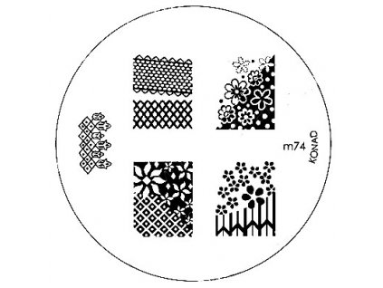 Konad Stamping Plate M74