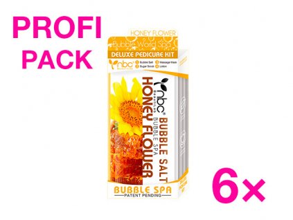NBC BeautiLab PROFI PACK - 4in1 Wellness set – Honey Flower 6 ks