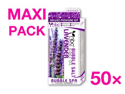 NBC BeautiLab MAXI PACK - 4in1 Wellness set – Lavender 50 ks