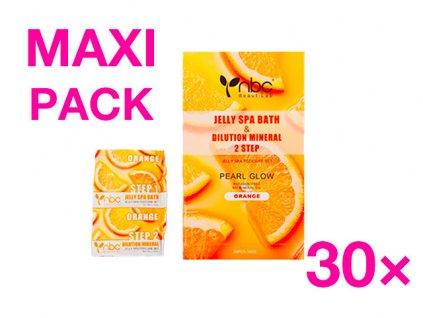 NBC BeautiLab MAXI PACK - Jelly Spa – Orange 30 ks