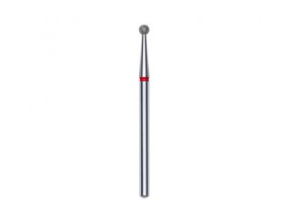 Staleks Diamantová fréza kulička, červená, průměr 2.5mm - FA01R025
