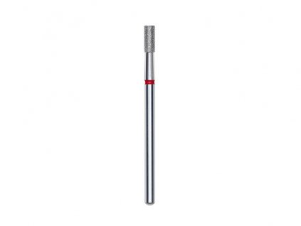 Staleks Diamantová fréza válec, červená, průměr 2.5mm, délka 6mm - FA20R025/6
