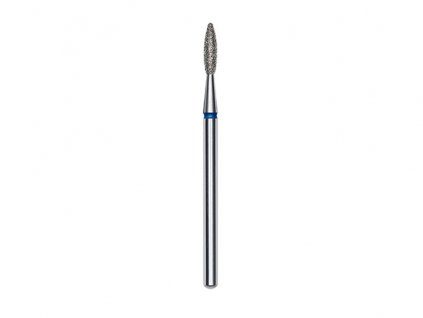 Staleks Diamantová fréza plamínek, modrá, průměr 2.1mm, délka 8mm - FA10B021/8