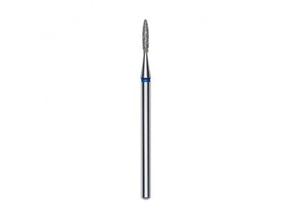 Staleks Diamantová fréza plamínek ostrý, modrá, průměr 1.6mm, délka 8mm - FA11B016/8