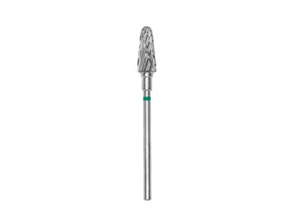Staleks Tvrdokovová fréza kužel komolý, zelená, průměr 6mm, délka 14mm - FT70G060/14
