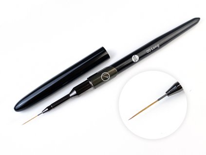 Platinum Professional Nail Brush - 00 Long