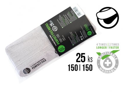 Platinum Perfect File Refill 150 - Zebra - 25ks