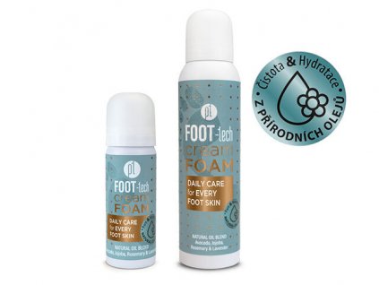 Platinum FOOT-tech Cream Foam set 150ml+50ml - Daily Care