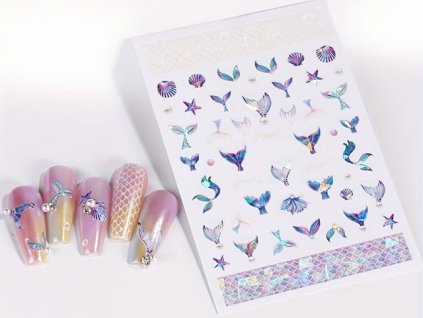 modelaznehtu.cz Nail Stickers - Sea Beauty 01