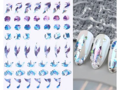 modelaznehtu.cz Nail Stickers - Coral Reef Life 05