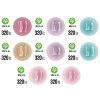 Platinum Sada 8x320ks Strong Soft gel Tips