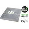 Platinum Best Value File Straight 100/100 - pilník rovný - Zebra - 25 ks