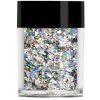 Lecenté Crushed Ice Holographic Glitters - Silver