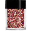 Lecenté Chunky Glitter Shapes - Tiger Lily