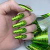 lime green holo lines 2
