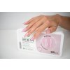 Platinum SOFT GEL Tips - MEDIUM ALMOND full clear, velikost 9 - 20ks
