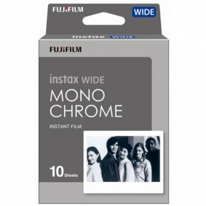 Instax Wide Film 10ks Monochrome