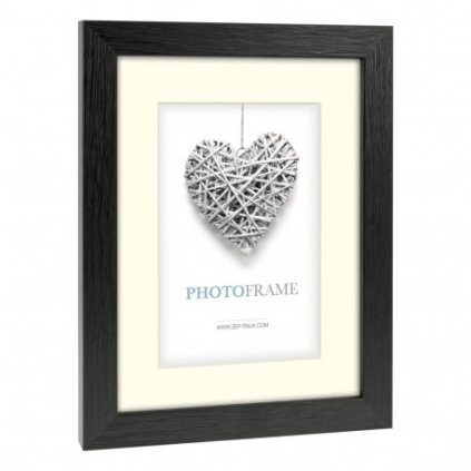 zep regent 5 passepartout 30x40 wood frame black v32345