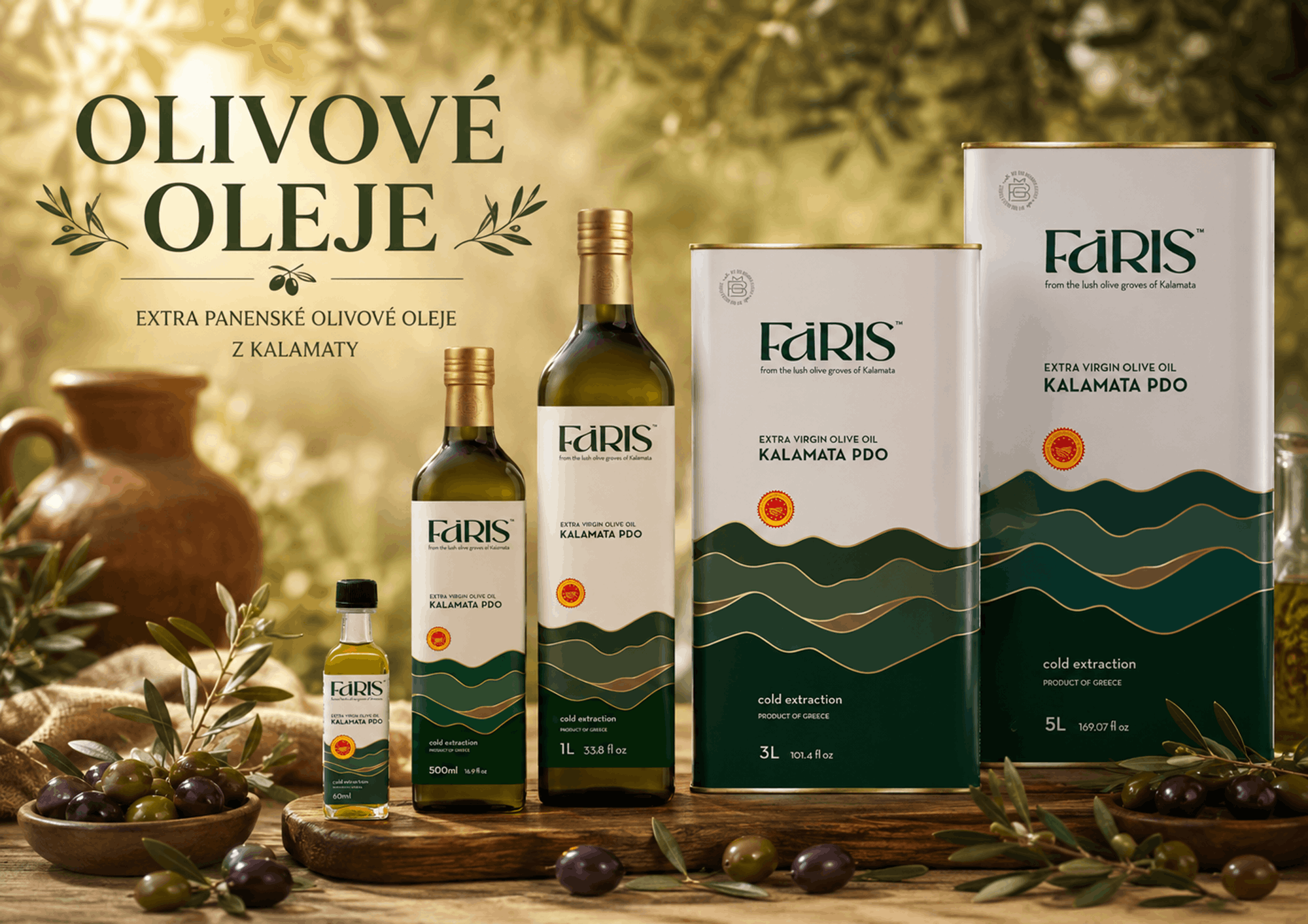 Faris Olive oils