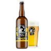 Session IPA láhev se sklenicí