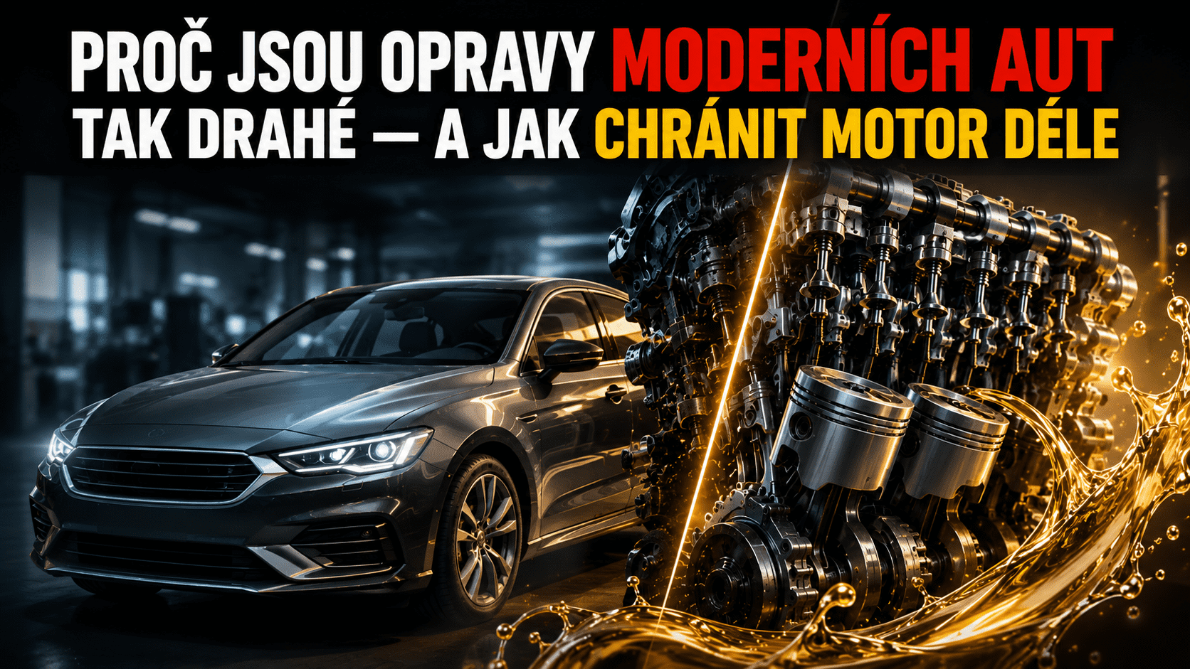 Proč jsou opravy moderních aut tak drahé — a jak chránit motor déle