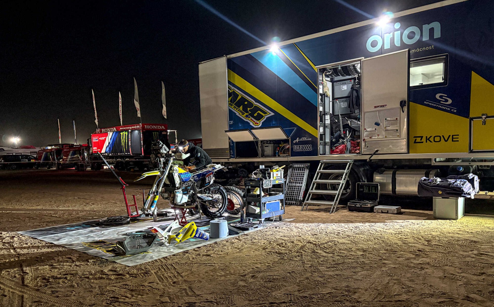 WHAT DOES A COLLEAGUE/FRIEND FROM THE MRG TEAM SAY ABOUT NANOTECH PRODUCTS DIRECTLY AT THE DAKAR RALLY?