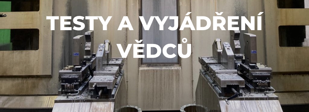 Laboratorní testy a vyjádření vědců a odborníků