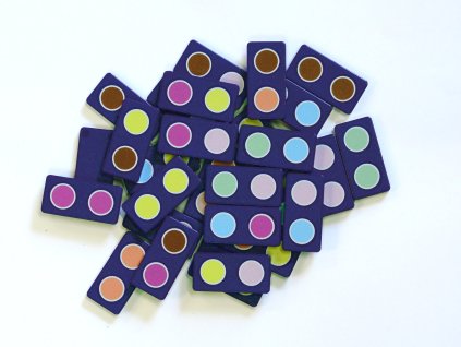 154 7364 2 MD modrá pastel puntíky