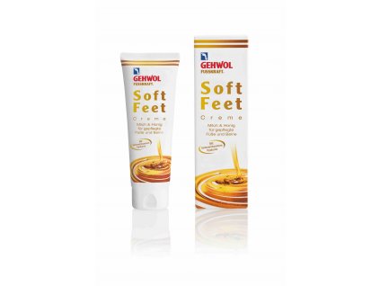 Soft Feet Creme 40 ml regenerační, zvlhčující krém s mlékem a medem